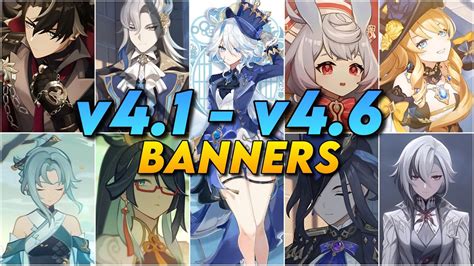 4.6 banner genshin|Genshin Impact 4.6 Banners and Characters